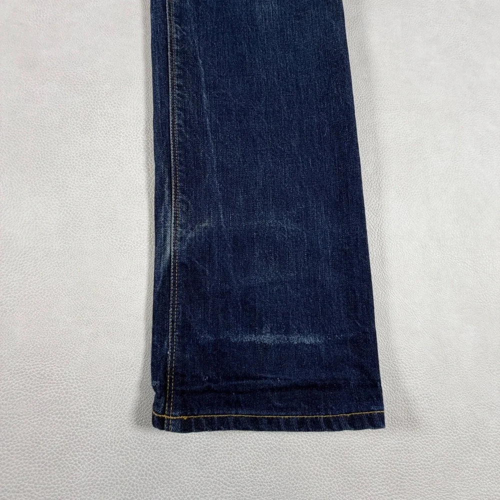Raleigh Denim Jones White Oak Cone Denim Selvedge Jeans Mens 30x34 Medium Wash